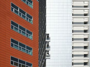 Low angle view of apartment building