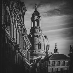 Low angle view of church