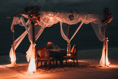 Romantic oceanside restaurant for a sunset date on koh samui