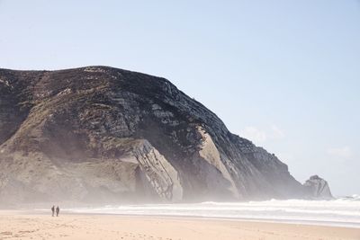 Scenic view of beach