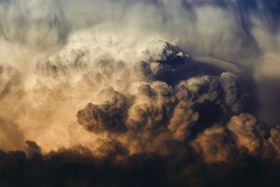 Low angle view of cloudscape