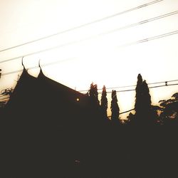 Low angle view of built structure against sky