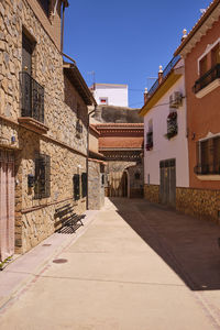 Street amidst buildings in city