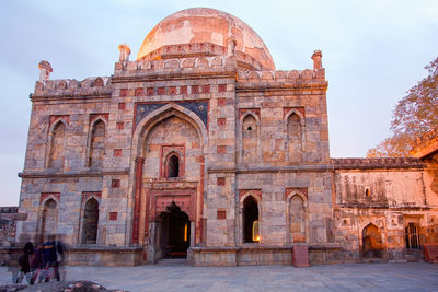 Sheesh gumbad historical building. central new delhi.