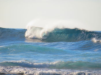 Wave during ocean swell