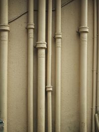 Full frame shot of pipes