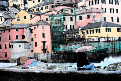 View of buildings in city