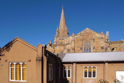 Low angle view of church