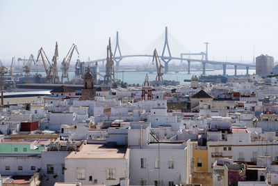 View of cityscape against sky