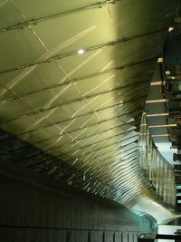 Low angle view of ceiling