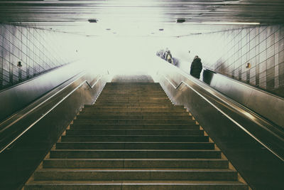 Low angle view of steps