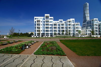 View of modern office building