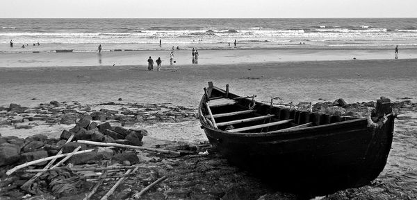 Scenic view of beach