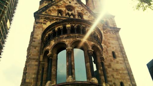 Low angle view of historical building