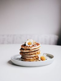 Close-up of cake on plate