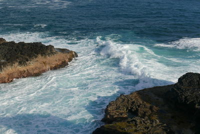 Scenic view of sea