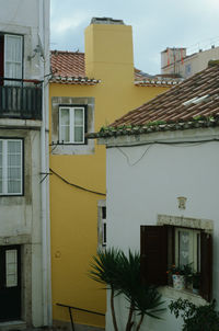 Exterior of residential buildings