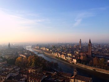 Aerial view of cityscape