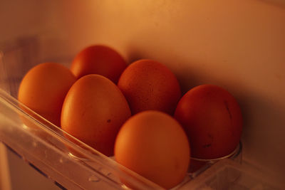Close-up of fruits on table