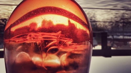 Close-up of drink