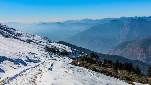 Snow covered landscape