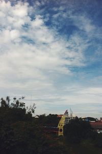 Clouds over cloudy sky