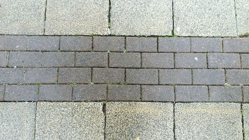 Full frame shot of cobblestone