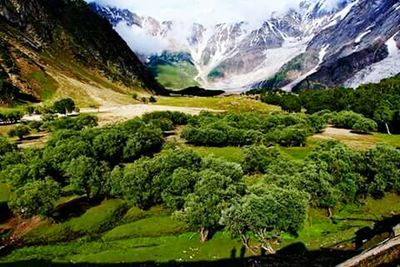 Scenic view of mountains