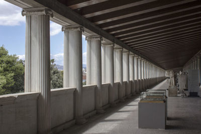 Corridor of building