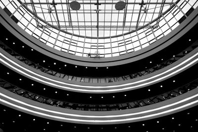 Low angle view of ceiling