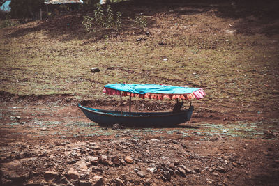 Container on ground