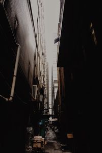 Illuminated buildings against sky