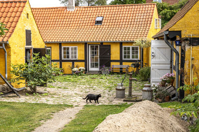 Old house in svaneke, bornholm, denmark