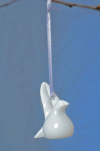 Close-up of blue background