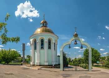 Church against sky