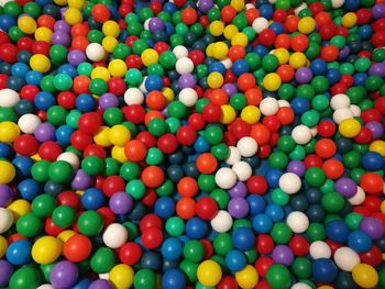 Full frame shot of colorful candies