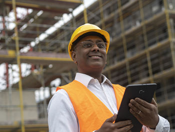 Young man using mobile phone