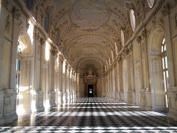 Corridor of historical building