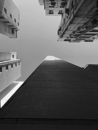 Low angle view of buildings against sky