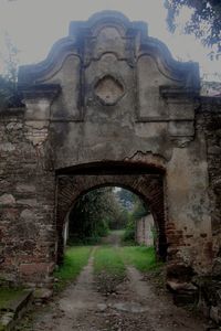 Archway of building