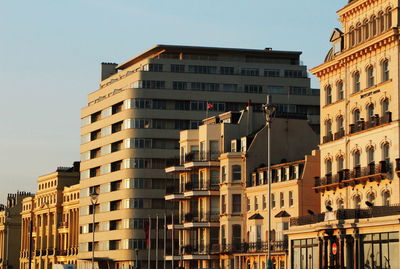 Low angle view of office buildings