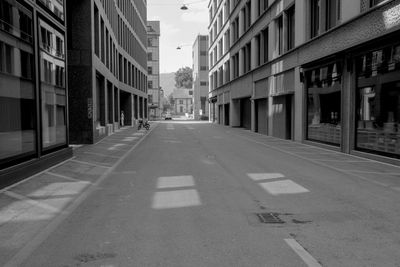 Street amidst buildings in city