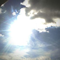 Low angle view of cloudscape against sky