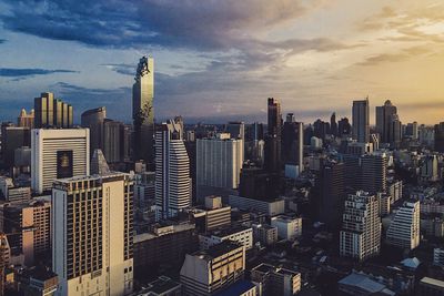 Skyscrapers in city