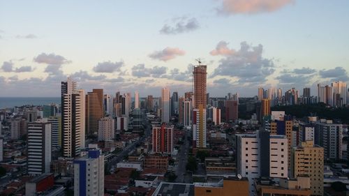 Cityscape against sky