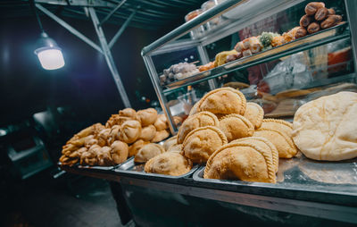 Close-up of food for sale in store