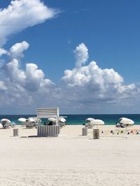 Scenic view of beach