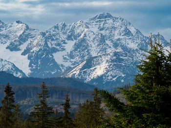 Tatra mountains scenic view