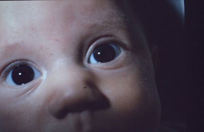 Close-up portrait of boy