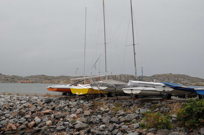 Skarhamn at the swedish coast